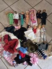 Lot D'ancienne Poupée Barbie Et Autres