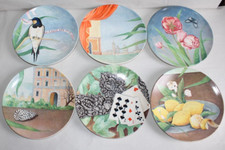 Série de 6 assiettes dessert