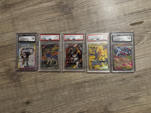 Pokémon lot cartes gradées - lot, 5