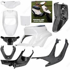 KIT 4 FAIRINGS GLOSSY WHITE + 5 NEUTRAL BLACK BOOSTER SPIRIT BW'S ORIGINAL '88/'03