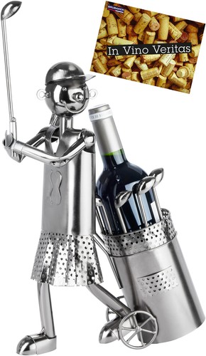 Porte bouteille vin joueuse - vin,