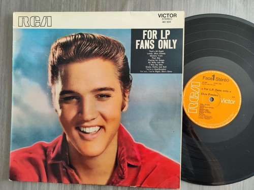 33t elvis presley - lp, "for