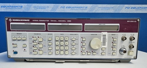 Rohde schwarz smg signal - rohde,
