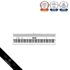 Roland Portable Piano FP-90X-WH Blanc Haut-parleur intégré Bluetooth Bois Hyb...