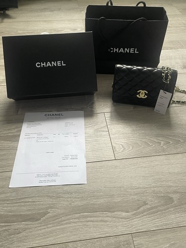 Chanel sac soirée cuir - sac,