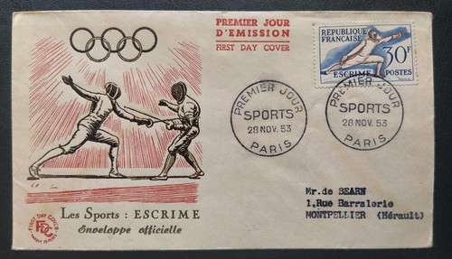 Enveloppe premier jour timbre - premier,