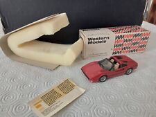 WESTERN  MODELS #WP 110 1/43 FERRARI 308 GTS 1982 COMPLETE  BON ETAT EN BOITE gr