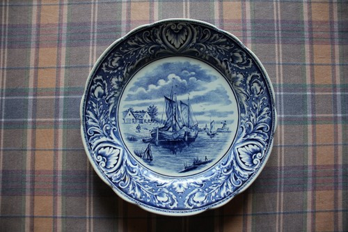 Assiette faience delft - assiette, de