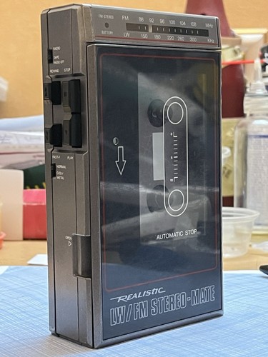 Realistic radio cassette - realistic,