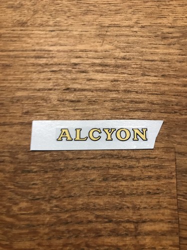 Transfert logo alcyon - transfert, pour