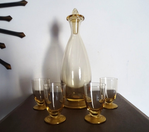 Carafe verres vin cristal - carafe,