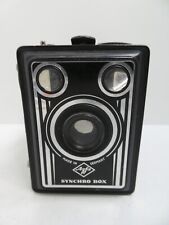 VINTAGE AGFA SYNCHRO BOX CAMERA ART DECO