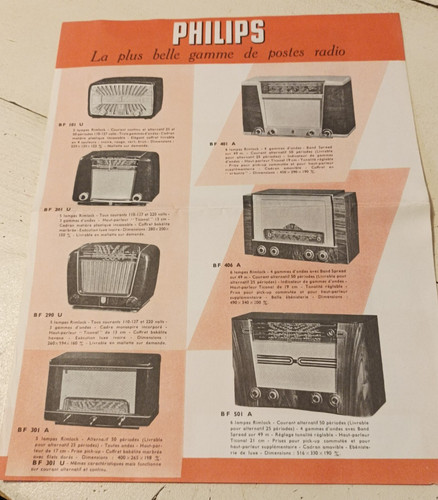 Ancienne publicite prospectus - ancienne,