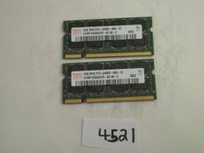 Hynix 2x2Gb=4Gb 800Mhz PC2-6400 DDR2 SODIMM laptop memory RAM (4521)
