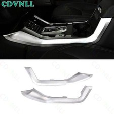 For Land Rover Discovery 4 10-16 Matte Silver Console Gear Shift Both Side Cover