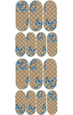 ALL 4, 2 sheets each Nail art water decals transfer stickers