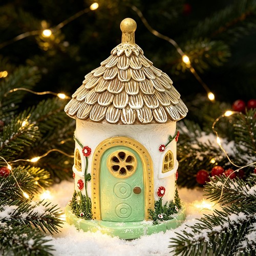 Lumière maison fée - , florale