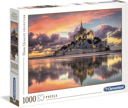 Puzzle mont saint michel 1000 - puzzle,