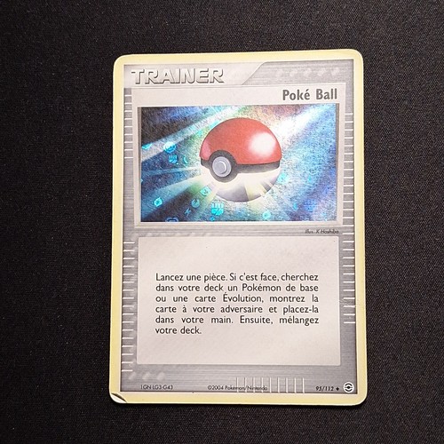 Holo poké ball 112 ex - ball, 95/112