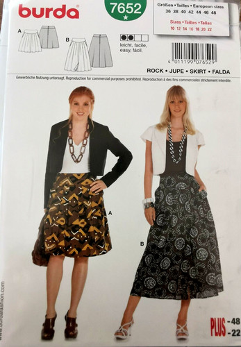 7652 patron burda - burda, creations