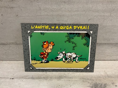 Carte postale spirou dupuis - spirou.,