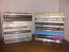 Lot of 23 Georges Simenon Maigret, Maigret Afraid, Christmas, Rival