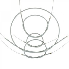 CABLE ET GAINE GRISE POUR