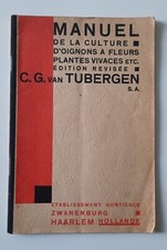 VAN TUBERGEN HOLLANDE FLOWER ONION CULTURE MANUAL