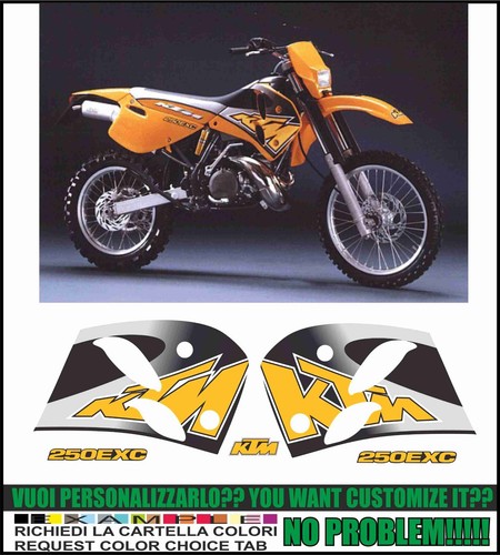 Adhésifs exc 250 1997 enduro - exc,