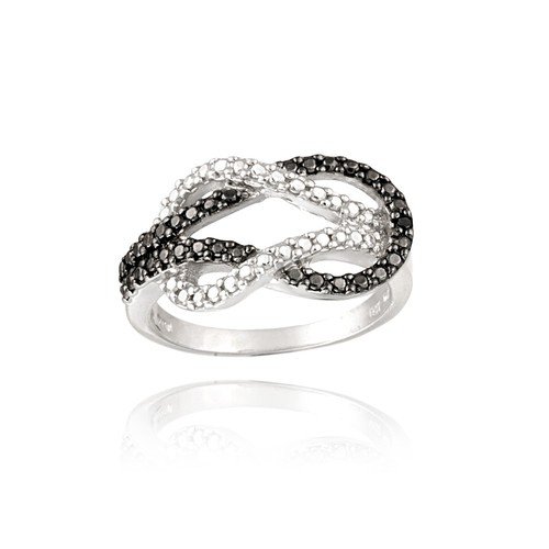 925 argent diamant - diamant, accent