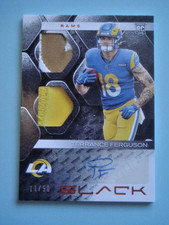 2025 Panini Black Football Terrance Ferguson RPA RC Auto Dual Patch #11/50