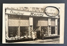 Carte Photo CPA 38 Devanture