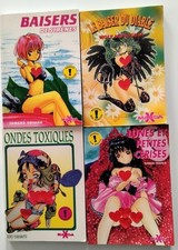    LOT 4 BD / MANGA  / HENTAI / Collection Manga X  n° 1 + 6 + 7 + 17.  EROTIQUE