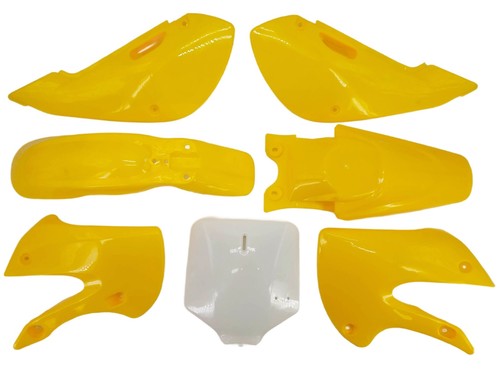 Kit plastiques jaune type
