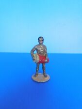 QUIRALU / COLONIAL ARMY / AFRICA: BEAUTIFUL AFRICAN PLAYING TAM TAM