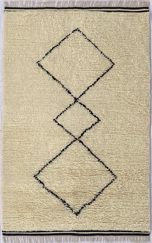 Morocco berbère tapis shaggy - berbère,