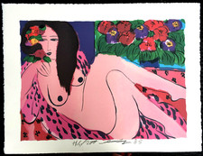 WALASSE TING Rose Liegende