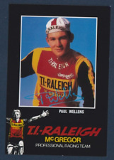 CYCLING repro PHOTO cyclist PAUL WELLEMS team TI- RALEIGH Mc Gregor