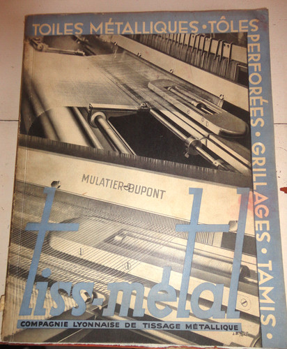 1935 catalogue tiss metal - 1935, tiss-metal