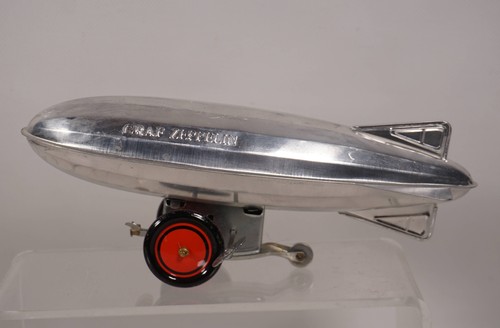 Jouet ancien tôle zeppelin - jouet,
