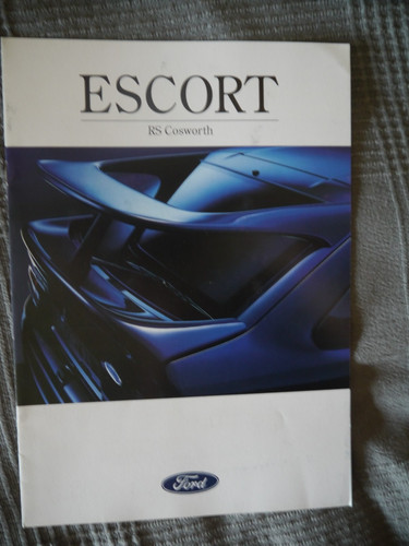 Catalogue ford escort rs - catalogue,