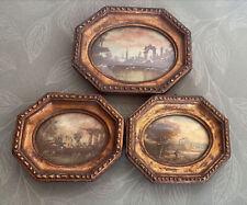 3 ANCIENS PETITS TABLEAUX AVEC