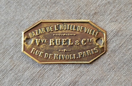 Plaque laiton industrielle - plaque,