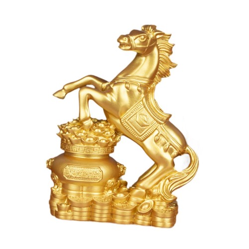 Figurine cheval résine - de,