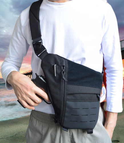 Concealed carry sling bag - concealed,