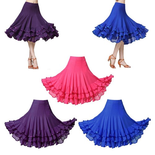 Jupe danse flamenco à - danse,