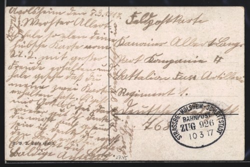 Cachet postal ferroviaire