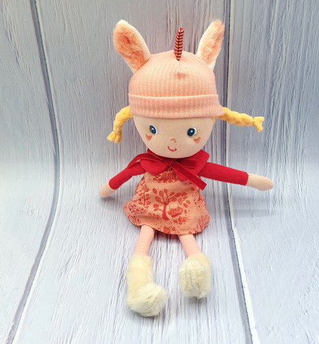 Poupée chiffon doudou léna - poupée,