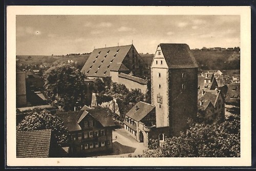 Carte postale schwäb hall - carte, schwäb.