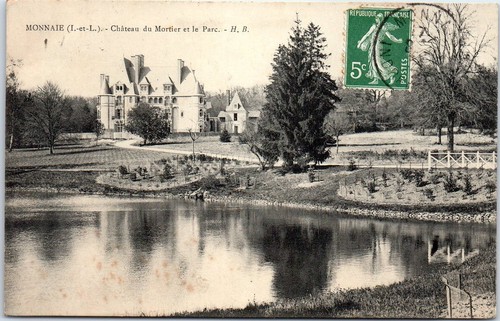 Currency old postcard - 37,